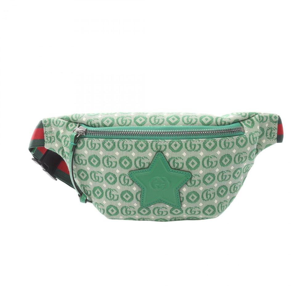 GUCCI Authentic White Leather Fanny Pack